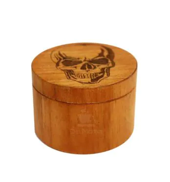 Dichavador Wood Burning Médio Caveira