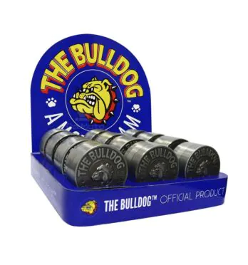 Caixa de Dichavador de Metal The Bulldog 3 Partes