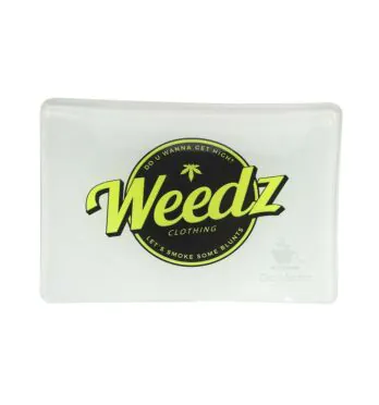 Bandeja Weedz de Vidro Temperado White