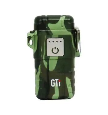 Isqueiro de Plasma GTI Camuflado Touch DE FRENTE TABACARIA DA MATA