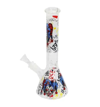 Bong de Vidro Grande Arlequina