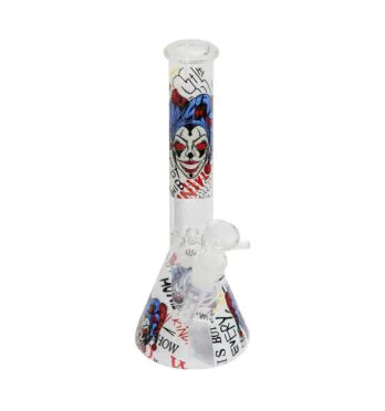Bong de Vidro Médio Arlequina