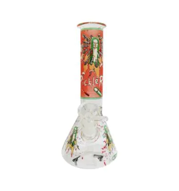 Bong de Vidro Rick and Morty Pikles Pequeno
