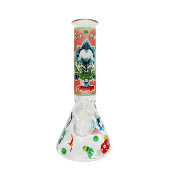 Bong de Vidro Rick and Morty