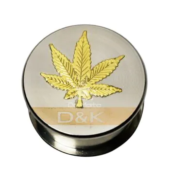 Dichavador de Metal Pequeno 3 Partes D&K Gold