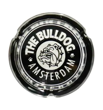 Cinzeiro de Vidro The Bulldog Logo