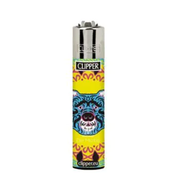 Isqueiro Clipper Animal Mandala 3/4 