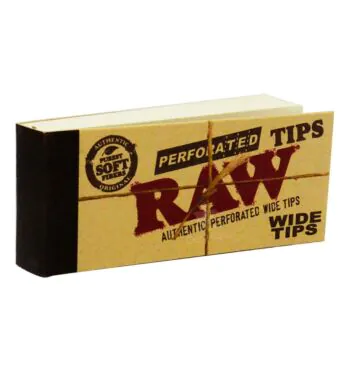Piteira Raw Perforated Wide Tips 