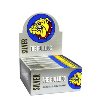 Caixa de Seda Bulldog Silver King Size