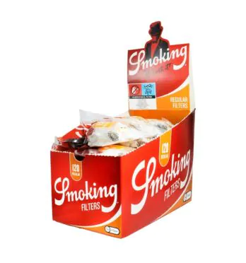 Caixa De Filtro Smoking Classic 8mm - 25 Bags