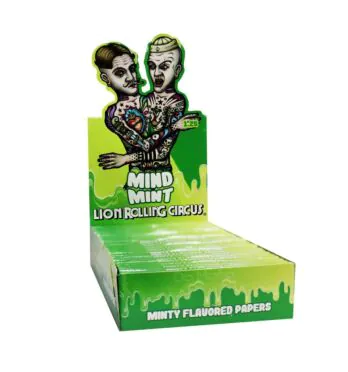 Caixa de Seda Mint Lion Rolling Circus 1 1/4