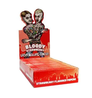 Caixa de Seda Strawberry Lion Rolling Circus