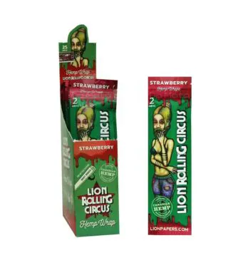 Caixa de Blunt Lion Rolling Circus Strawberry