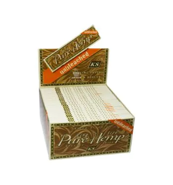 Caixa de Seda Pure Hemp Unbleached King Size 