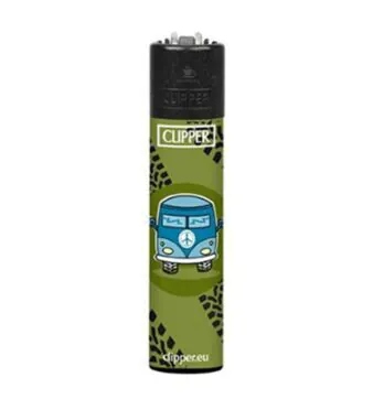 Isqueiro Clipper Hippie Van 2/4 