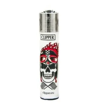 Isqueiro Clipper Skulls 11 2/4 