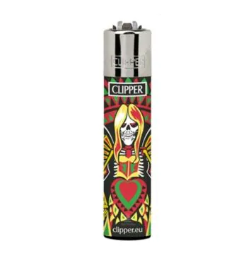Isqueiro Clipper Skull 4/4