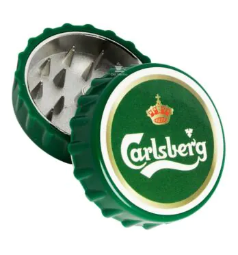 Dichavador de Metal Carlsberg aberto 