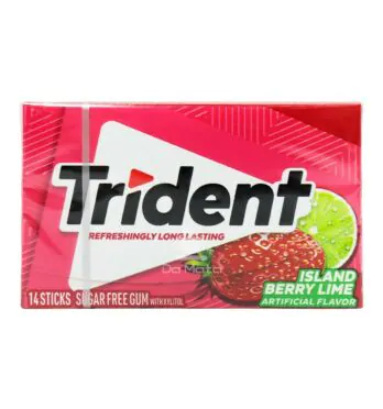 Chiclete Importado Trident Island Berry Lime