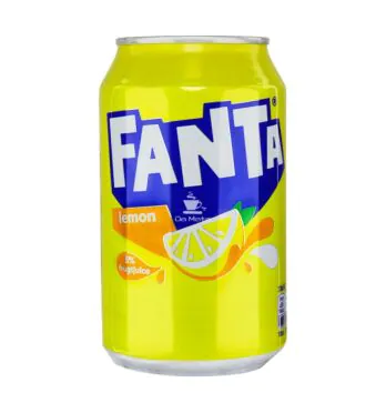 Refrigerante Importado Fanta Lemon 330ml de frente