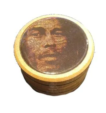 Dichavador de Madeira - Bob Marley fechado