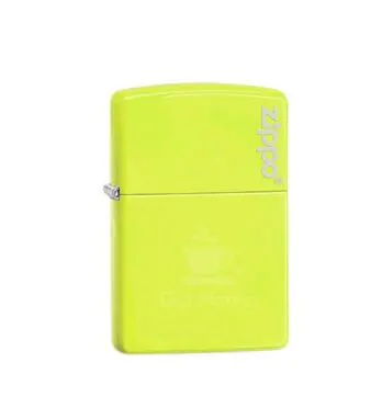  Zippo Navy Matte Amarelo