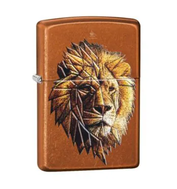 Isqueiro Zippo Polygonal Lion
