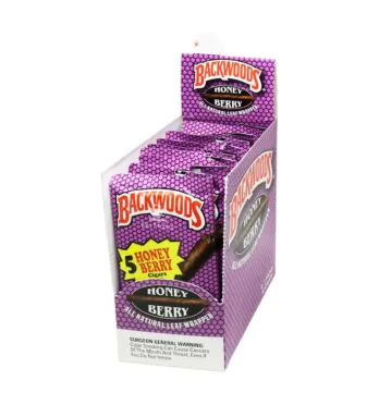 Caixa de Blunt Backwoods Honey Berry