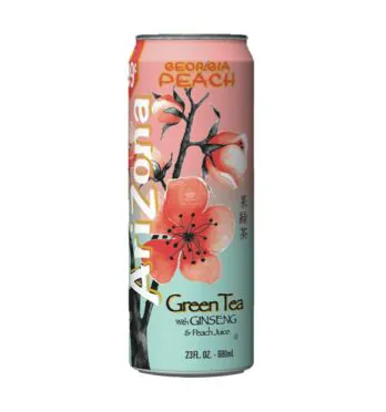 Chá Arizona Green Tea Ginseng & Peach