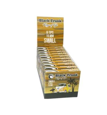 Caixa de Piteira de Madeira Black Trunk Small