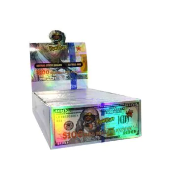 Caixa de Seda Dólar c/ Piteira HoneyPuff 