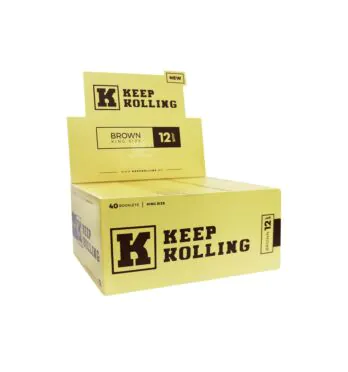 Caixa de Seda Keep Rolling Brown King Size
