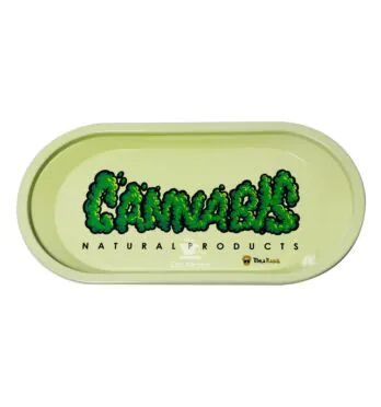 Bandeja de Metal Pequena Toka Hauú Cannabis