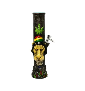 Bong Pequeno de Resina Rasta