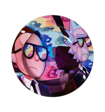 Cinzeiro de Metal Rick FBI  