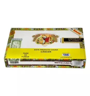 Caixa Vazia Romeo y Julieta En Cedro