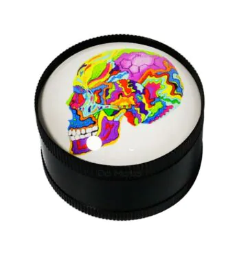 Dichavador de Metal 3 Partes Skull Colors
