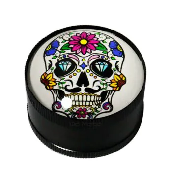 Dichavador de Metal 3 Partes Diamond Skull