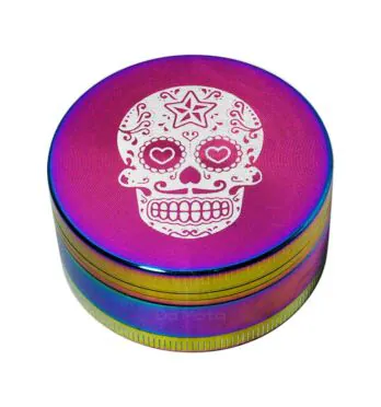 Dichavador de Metal Rainbow Skull