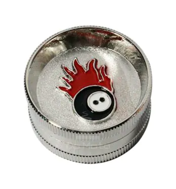 Dichavador de Metal 2 Partes Bola 8