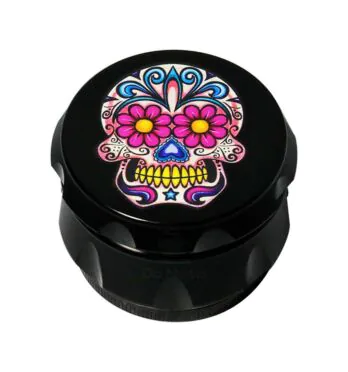 Dichavador de Metal 3 Partes Pink Skull
