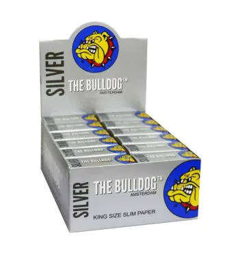 Caixa de Seda The Bulldog Silver Roll Slim