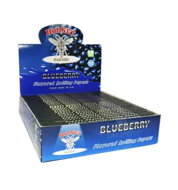 Caixa de Seda Hornet Blueberry King Size