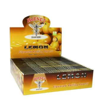 Caixa de Seda Hornet Limão siciliano King Size