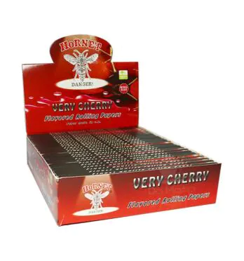 Caixa de Seda  Hornet King Size Very Cherry 