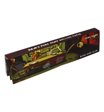 Seda Rick And Morty Brown King Size Slim C/Piteira