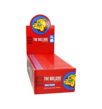 Caixa de Seda The Bulldog Red Regular Double Window