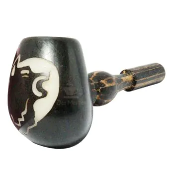 Pipe de Madeira Artesanal Lobo