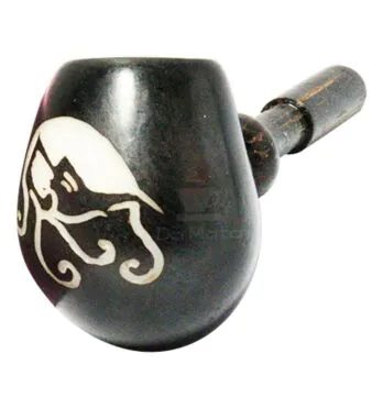 Pipe de Madeira Artesanal Gravure