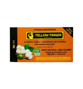 Piteira Yellow Finger Triple Cotton